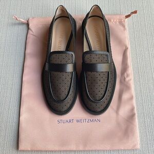 Stuart Weitzman Palmer Pindot Mesh Loafers - size 7